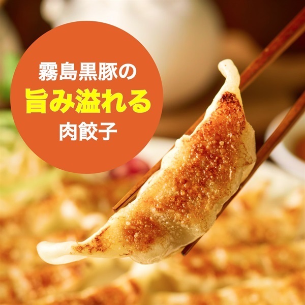 TN-008 霧島黒豚肉餃子6パックセット｜都城の黒豚やサプリなどを通販